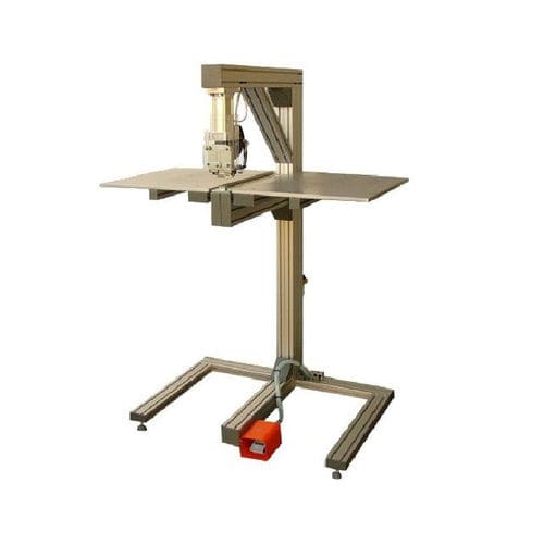 Machine à agrafer pneumatique - SGR 1 / QE / SPEZIAL - MEZGER Heftsysteme - à pédale / pour tôle d'aluminium
