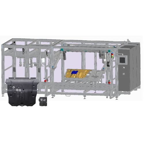 Machine à agrafer électropneumatique - D08  - MEZGER Heftsysteme - pour aluminium