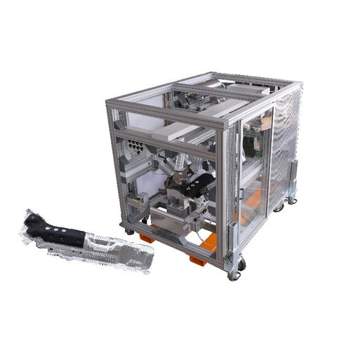 Machine à agrafer pneumatique - D09  - MEZGER Heftsysteme - semi-automatique / pour tôle d'aluminium / pour pièce en matière plastique