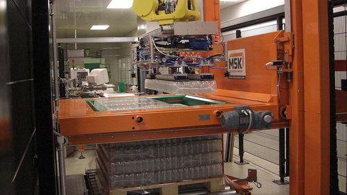 Palettiseur robotisé - Robotech - MSK - couche par couche / pour bouteilles / pour récipients en verre