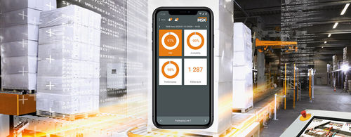 Application mobile de supervision - EMSY smart - MSK - de tableau de bord / de réseau / temps réel
