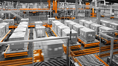 Convoyeur à rouleaux - MSK - horizontal / de transport / de manutention