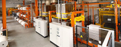Ligne d'emballage complète automatique - MSK - pour papier / de cartons / sur pied
