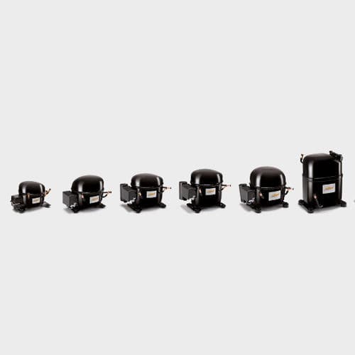 Compresseur frigorifique hermétique - GLT80TDC  - Huayi Compressor Barcelona - alternatif / R134a / 24 Vcc