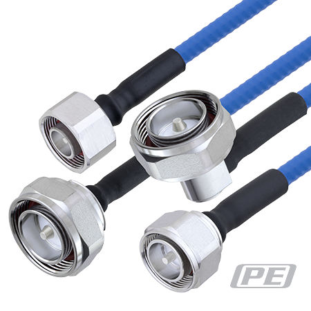Harnais électrique DIN - SPP-250-LLPL series - Pasternack Enterprises, Inc. - RF / coaxial / droit