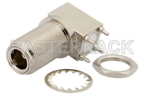 Connecteur radio-fréquence - N series  - Pasternack Enterprises, Inc. - coaxial / droit / coudé