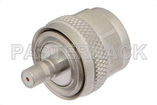 Adaptateur femelle - QMA Adapter RF Series - Pasternack Enterprises, Inc. - mâle / SMA / N