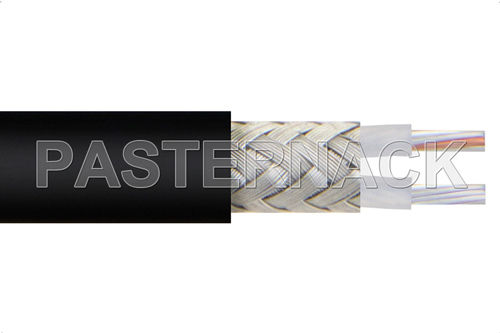 Câble optique RF - RG108A/U - Pasternack Enterprises, Inc. - isolé / en cuivre / twinaxial