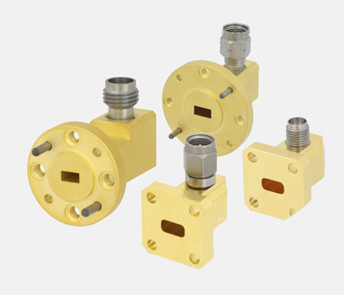 Adaptateur coaxial - Pasternack Enterprises, Inc. - pour guide d'ondes / coudé