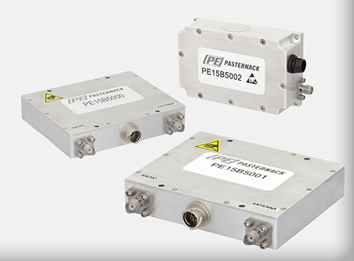 Amplificateur RF - PE15B5000 series - Pasternack Enterprises, Inc. - de commutation / à large bande / compact