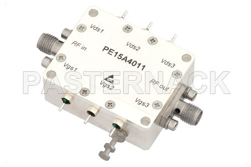 Amplificateur de signal - PE15A series - Pasternack Enterprises, Inc. - de forte puissance / hybride / GaAs