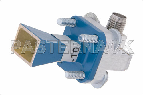 Antenne à cornet - WR-28    - Pasternack Enterprises, Inc. - avec adaptateur / pour guide d'ondes