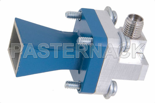 Antenne à cornet - WR-34 - Pasternack Enterprises, Inc. - avec adaptateur / pour guide d'ondes