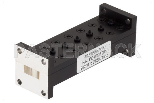 Filtre électronique passe-bande - WR-42  - Pasternack Enterprises, Inc. - passif / pour guide d'ondes / RF
