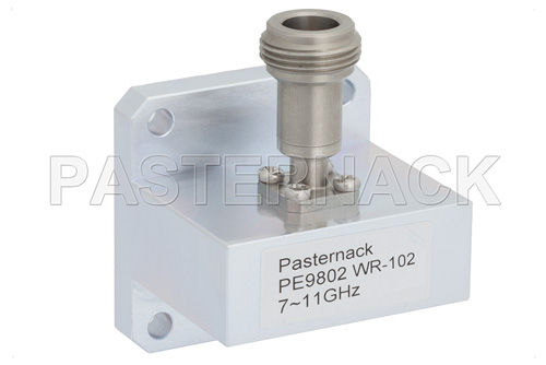 Adaptateur pour guide d'ondes - WR-102  - Pasternack Enterprises, Inc.