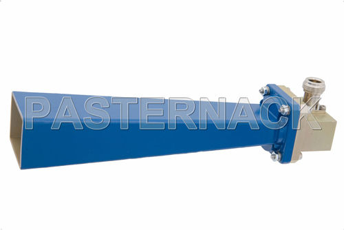 Antenne à cornet - WR-102   - Pasternack Enterprises, Inc. - avec adaptateur / pour guide d'ondes