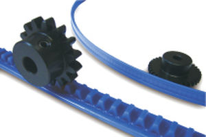 Crémaillère à denture droite - DR series - KHK - à moyeu / flexible / moulée