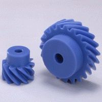Engrenage conique - PN series  - KHK - à denture hélicoïdale / à moyeu / en plastique