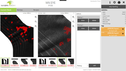 Logiciel de test - DEEP.MV - Mabri.Vision GmbH Technologiezentrum am Europaplatz - de machine learning / industriel / pour inspection de défauts