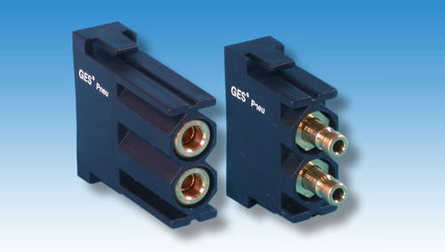 Connecteur RF - SB AL x2   - GES Electronic & Service GmbH - USB / rectangulaire / push-pull