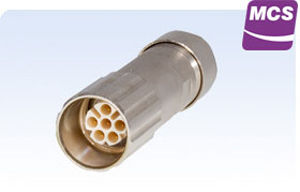 Connecteur RF - Seies-MCS - GES Electronic & Service GmbH - circulaire / électriquement isolant / de haute tension