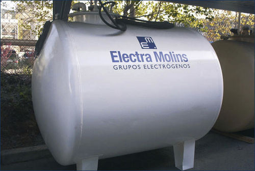 Réservoir de stockage - ELECTRA MOLINS - à carburant / en métal / horizontal