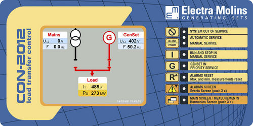 Module de contrôle pour groupe électrogène - CON-2012 - ELECTRA MOLINS