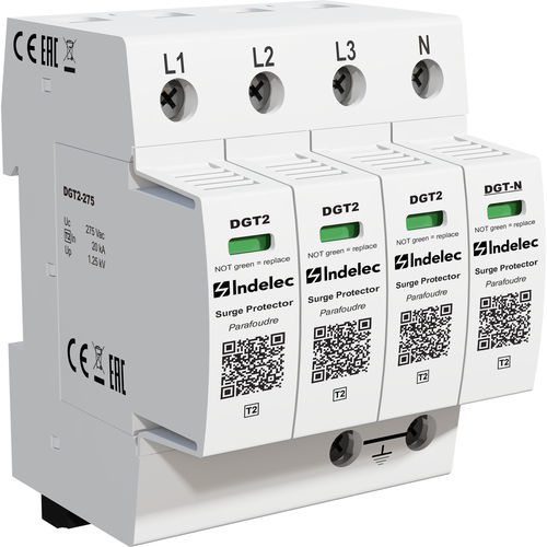 Parafoudre de type 2 - DGT2 275 C2 - Indelec - pour alimentation électrique / à varistance / N/PE