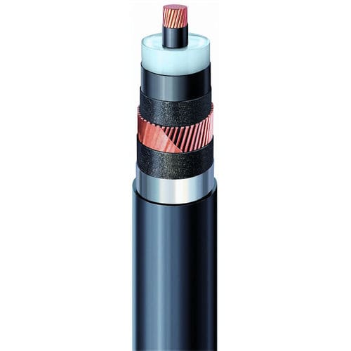 Câble électrique d'alimentation - XDRCU-ALT - Brugg Kabel AG - à retardateur de flamme / multibrin / rond