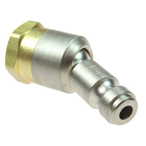 Raccord pneumatique - 16-04BSF - Coilhose Pneumatics - cannelé / coudé / en laiton