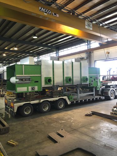 Sécheur à air chaud - EGS - SFH SRL LEOPARD IMPIANTI - batch / pour vrac / pour bois