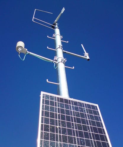 Station météorologique pour centrale solaire - AWS - SOMMER Messtechnik GmbH