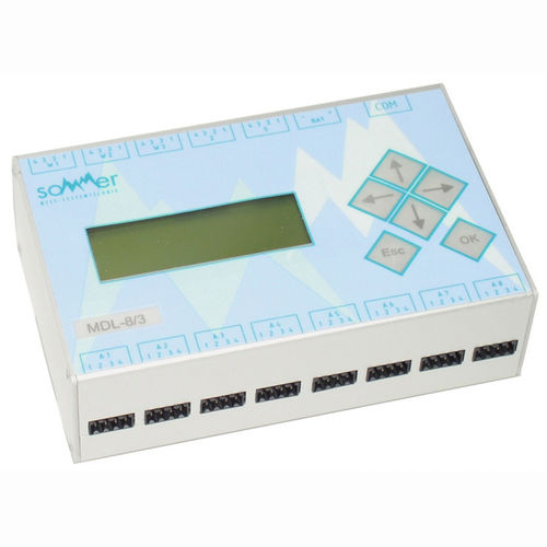 Enregistreur de données de vitesse de l'air - MDL 4/1  - SOMMER Messtechnik GmbH - GSM/GPRS / RS-232 / avec afficheur LCD