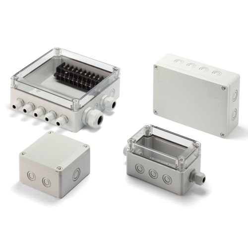Boîte avec estampages métriques - SPCM series - TAKACHI Electronics Enclosure Co., Ltd. - murale / pour montage sur poteau / rectangulaire