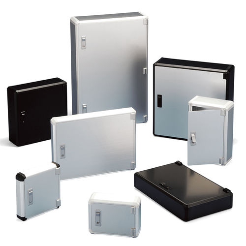 Boîtier avec couvercle à charnière - FCW series - TAKACHI Electronics Enclosure Co., Ltd. - mural / rectangulaire / en aluminium extrudé