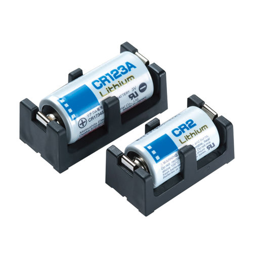 Porte-batterie pour batterie au lithium - CR2, CR123A series - TAKACHI Electronics Enclosure Co., Ltd.