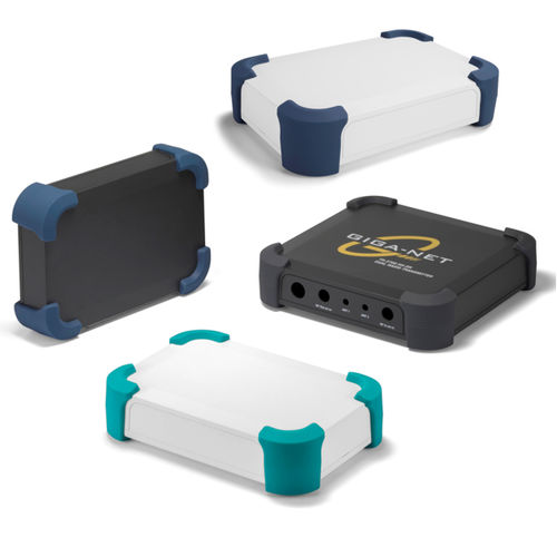 Boîtier antichoc - PFG Series - TAKACHI Electronics Enclosure Co., Ltd. - de bureau / rectangulaire / en silicone