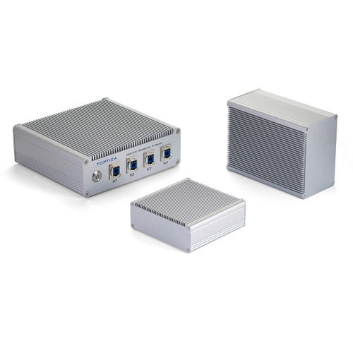 Boîtier à blindage CEM - EXHE series - TAKACHI Electronics Enclosure Co., Ltd. - de bureau / rectangulaire / en aluminium
