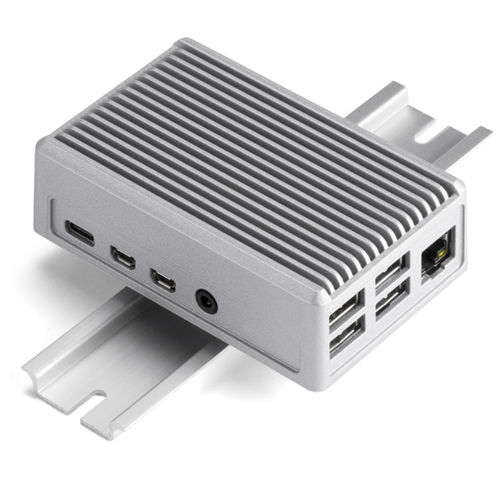 Boîtier Raspberry Pi - RPHD series - TAKACHI Electronics Enclosure Co., Ltd. - pour rail DIN / rectangulaire / en aluminium