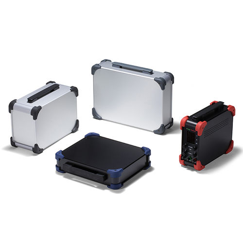 Boîtier portable - AUGH series - TAKACHI Electronics Enclosure Co., Ltd. - rectangulaire / aluminium / industriel