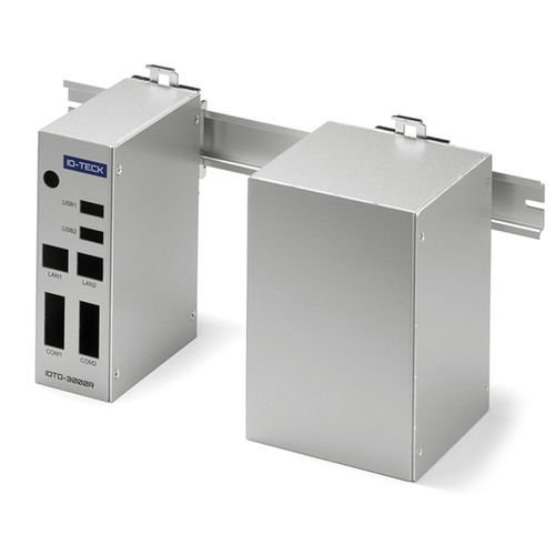 Boîtier pour rail DIN - DRB series - TAKACHI Electronics Enclosure Co., Ltd. - rectangulaire / en aluminium / de réseau