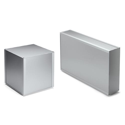 Boîtier sur mesure - ALSF series - TAKACHI Electronics Enclosure Co., Ltd. - de bureau / carré / aluminium