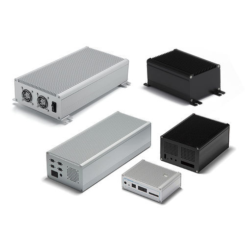 Boîtier sur mesure - EXHS series - TAKACHI Electronics Enclosure Co., Ltd. - de bureau / rectangulaire / en aluminium extrudé