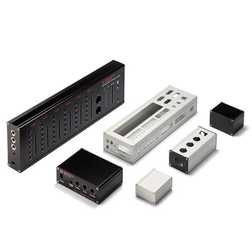 Boîtier sur mesure - EXS series - TAKACHI Electronics Enclosure Co., Ltd. - de bureau / rectangulaire / en aluminium extrudé
