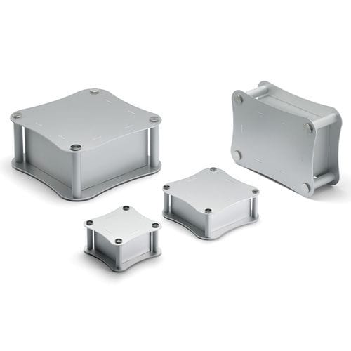 Boîtier sur mesure - ALRF series - TAKACHI Electronics Enclosure Co., Ltd. - de bureau / rectangulaire / aluminium