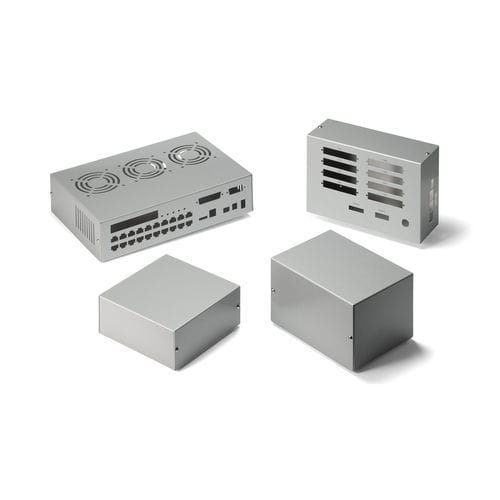 Boîtier sur mesure - MBF series - TAKACHI Electronics Enclosure Co., Ltd. - de bureau / rectangulaire / en aluminium