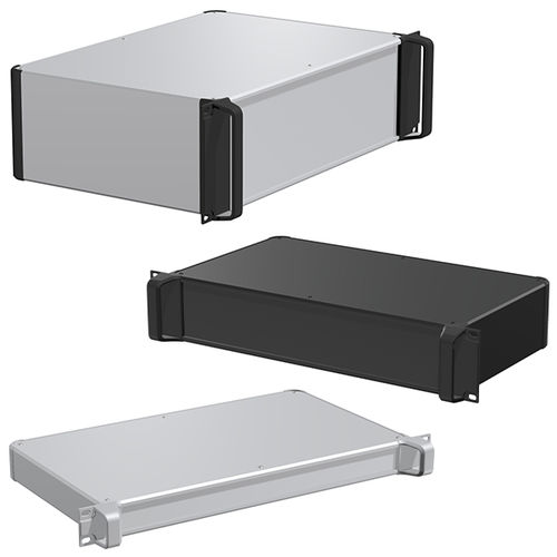 Boîtier rack 19" - AUR series - TAKACHI Electronics Enclosure Co., Ltd. - rectangulaire / aluminium / pour compteur d'eau