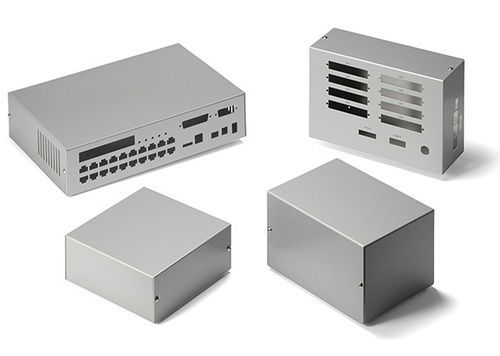 Boîtier en tôle - MB series - TAKACHI Electronics Enclosure Co., Ltd. - de bureau / modulaire / en aluminium
