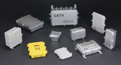 Coffret électrique de commande - HQ series - TAKACHI Electronics Enclosure Co., Ltd. - mural / en métal / en aluminium