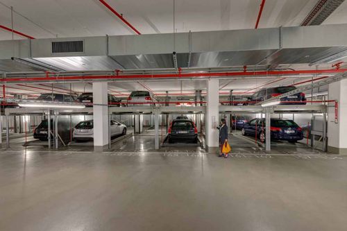 Plateforme pour parking coulissant - Combilift 552 - Otto Wöhr GmbH - à 2 niveaux